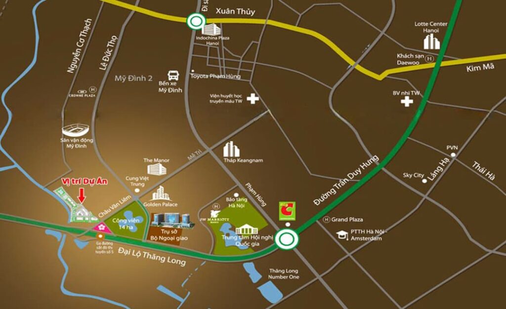 Vị trí chiến lược – kết nối vàng của phía Tây Hà Nội