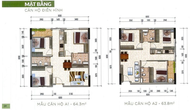 Thiết kế & Mặt bằng căn hộ