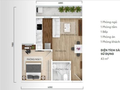 Thiết kế & Mặt bằng căn hộ